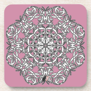 Diamond Octa Glyph Dawn Coaster