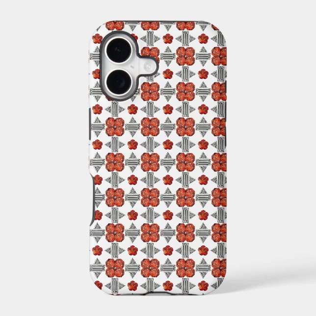 Diamond Orange Pattern (Back)