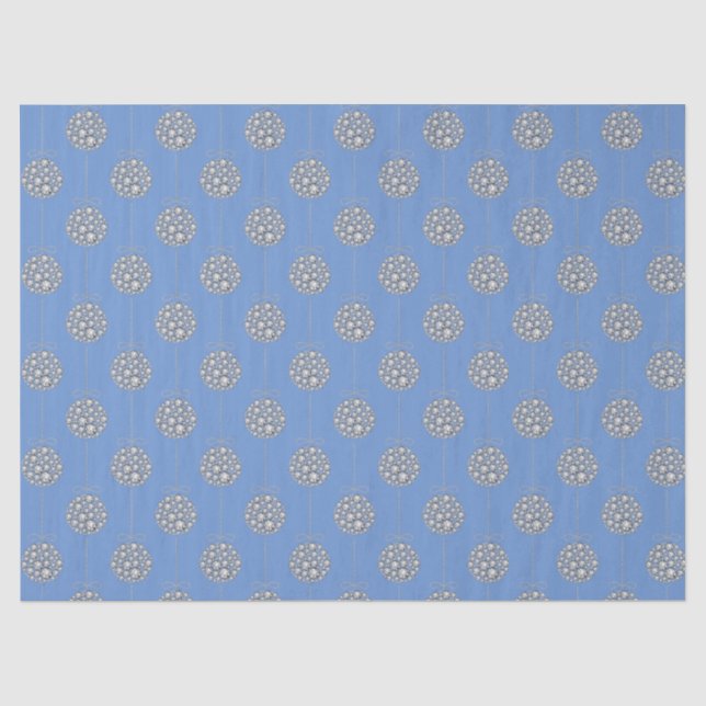 Diamond Ornaments Tissue Paper (Front)