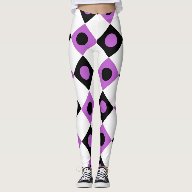 Diamond Pattern #92 Leggings (Front)