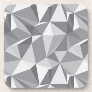 Diamond Pattern - Abstract Polygon Coaster