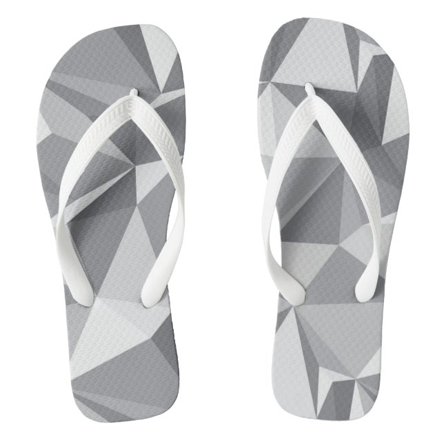 Diamond Pattern - Abstract Polygon Jandals (Footbed)