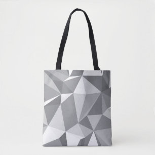Diamond Pattern - Abstract Polygon Tote Bag