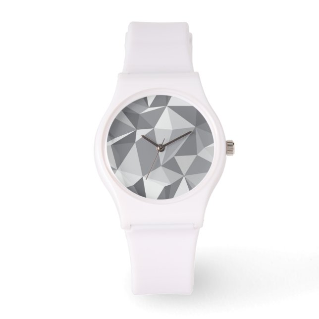 Diamond Pattern - Abstract Polygon Watch (Front)