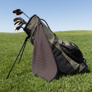 Diamond Pattern Golf Towel
