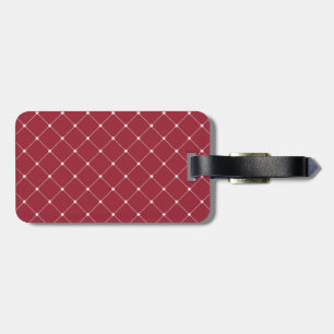 Diamond Pattern Luggage Tage Tag