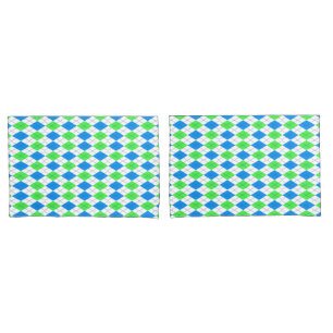 Diamond Pattern Pillow Cases