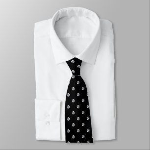 Diamond pattern tie