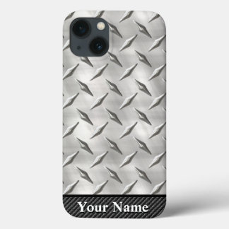 Diamond Plate 1-7 Options iPhone 13 Case
