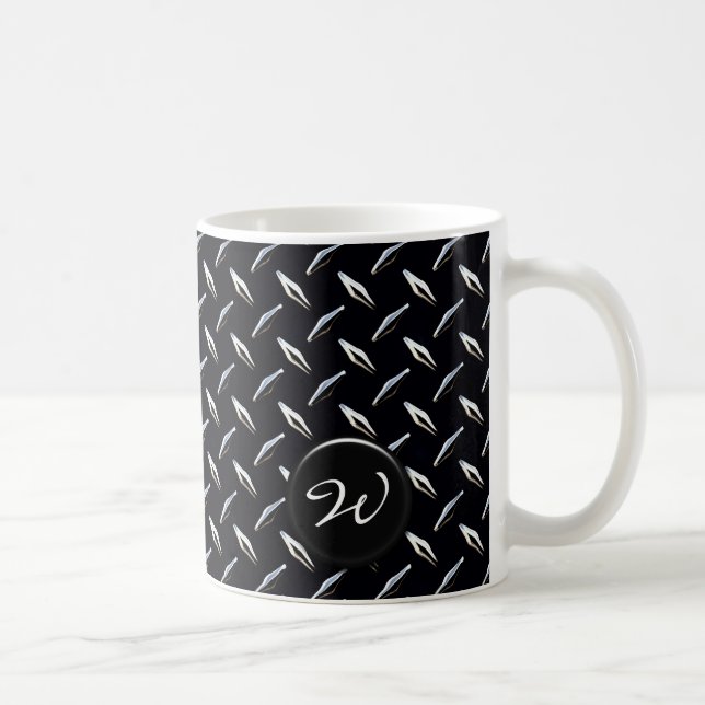 Diamond Plate 3A Coffee Mug (Right)