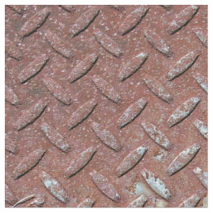 Diamond Plate 4 Custom Fabric