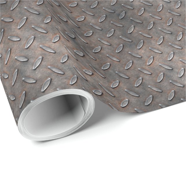 Diamond Plate 5A-5B Options Wrapping Paper (Roll Corner)