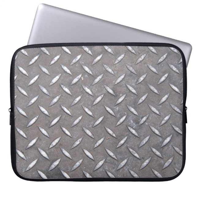 "Diamond Plate" Laptop Sleeve (Front)