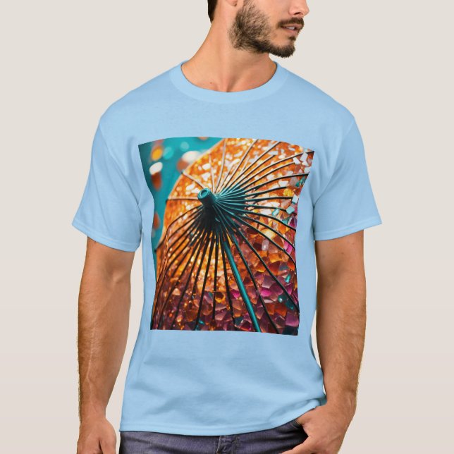  "Diamond Radiance Umbrella Tee" T-Shirt (Front)
