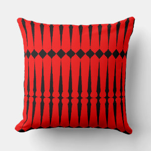 Diamond Red Ties Novelty Cushion