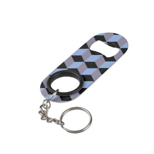 Diamond Repeating Pattern In Black Blue Heather
