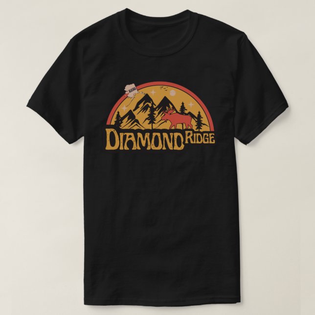 Diamond Ridge, Alaska-Shirt T-Shirt (Design Front)