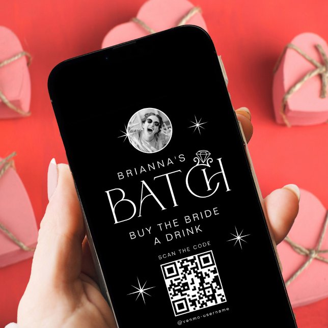 Diamond Ring Bachelorette Buy the Bride a Drink Invitation (Creator Uploaded)