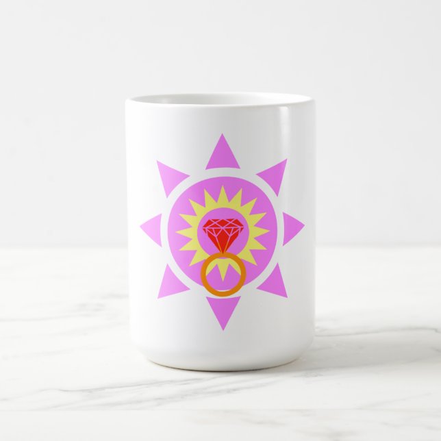 Diamond Ring Coffee Mug (Center)