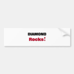 Diamond Rocks Bumper Sticker