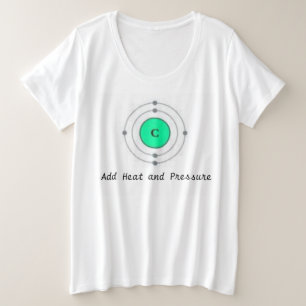 Diamond Science Plus Size T-Shirt