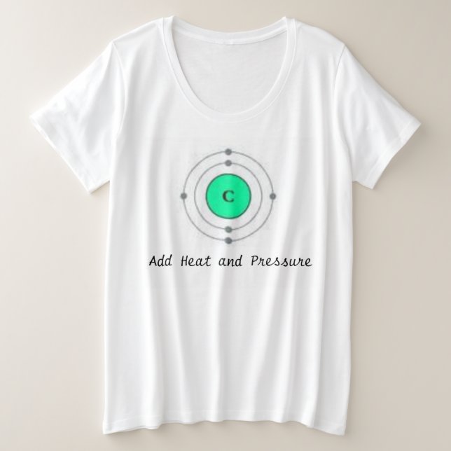 Diamond Science Plus Size T-Shirt (Design Front)