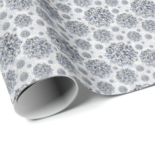Diamond seamless pattern elegant wrapping paper