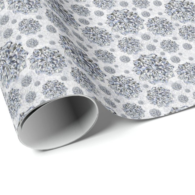 Diamond seamless pattern elegant wrapping paper (Roll Corner)