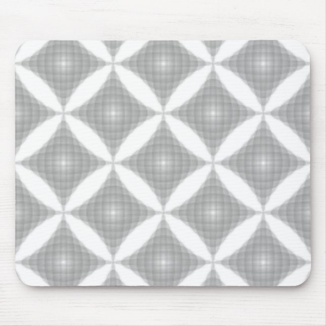 DIAMOND SHAPED ABSTRACT PATTERN MOUSE PAD (Front)