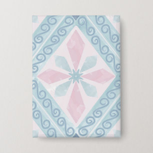 diamond shaped blue pattern