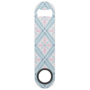 diamond shaped blue pattern