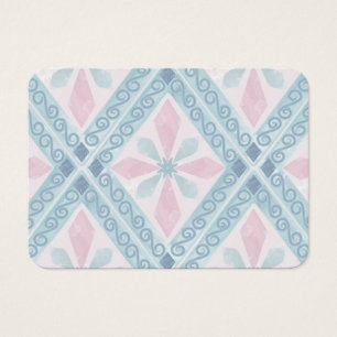 diamond shaped blue pattern
