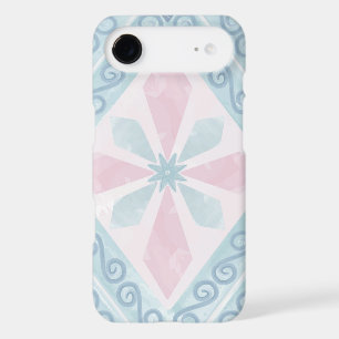 diamond shaped blue pattern