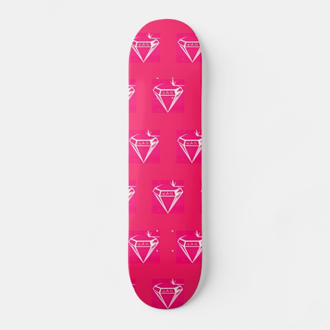Diamond Skateboard by HAS Jewels (Front)