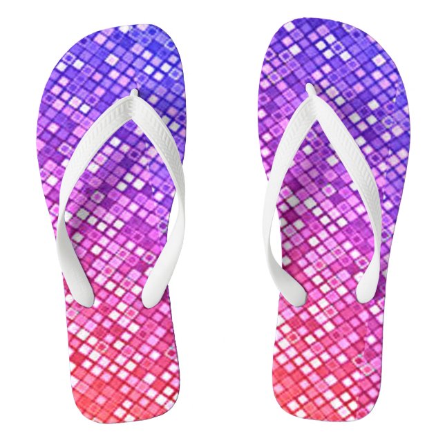 Diamond Sparkle Ombre   Jandals (Footbed)