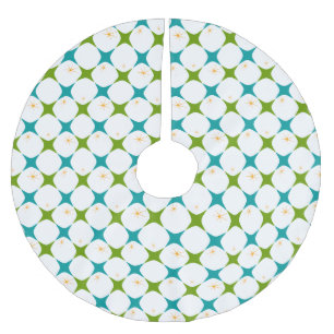 Diamond Stars Brushed Polyester Tree Skirt