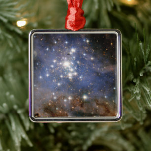 Diamond Stars in Carina Nebula Hubble Space Metal Tree Decoration