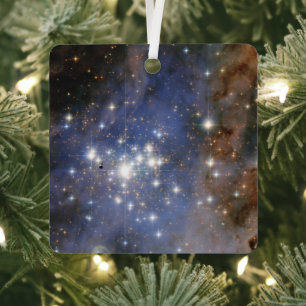 Diamond Stars in Carina Nebula Hubble Space Metal Tree Decoration