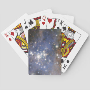 Diamond Stars in Carina Nebula Hubble Space Playing Cards