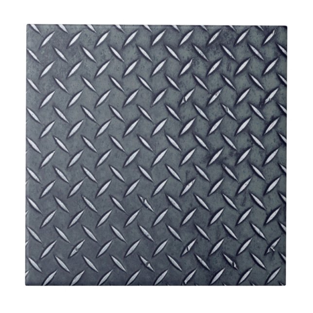 Diamond Steel Plate Tile (Front)