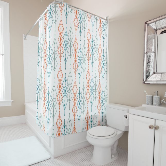 Diamond Strings  Shower Curtain (In Situ)