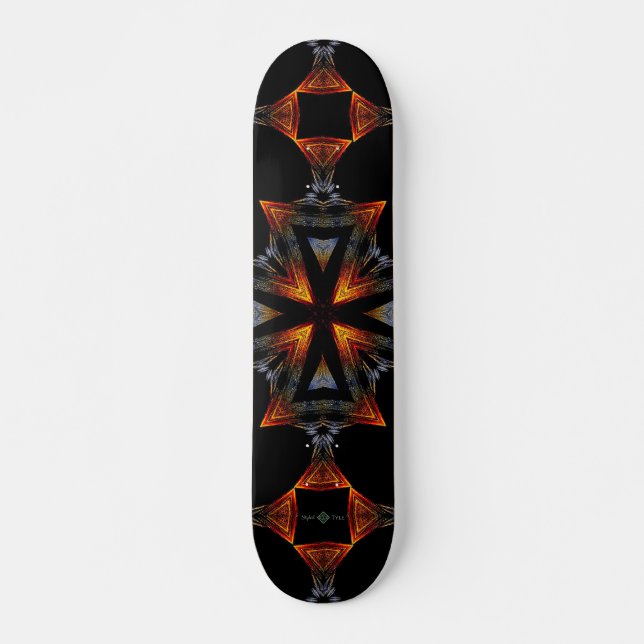 Diamond Sunset Skateboard (Front)