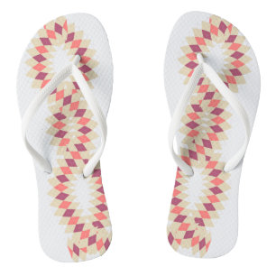 Diamond Swirl Pattern Jandals