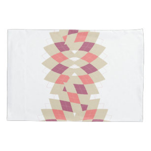 Diamond Swirl Pattern Pillowcase