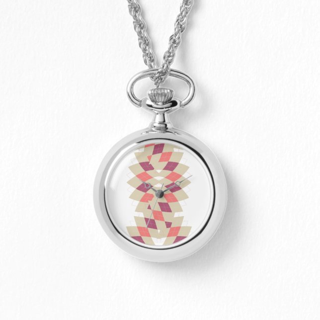 Diamond Swirl Pattern Watch (Front)