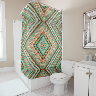Diamond Tartan Shower Curtain