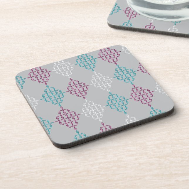 Diamond Treble Clef Coaster (Left Side)
