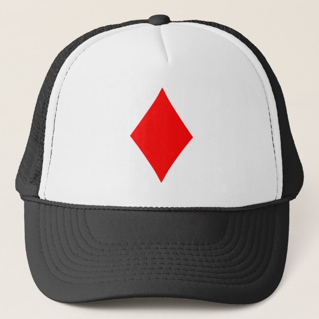 Diamond Trucker Hat (Front)