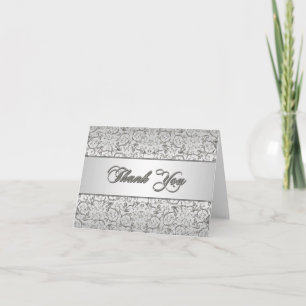 Diamond Wedding Anniversary Thank You Card