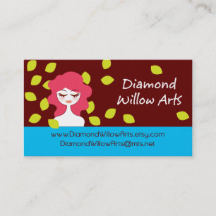 Diamond Willow Arts Business Cards